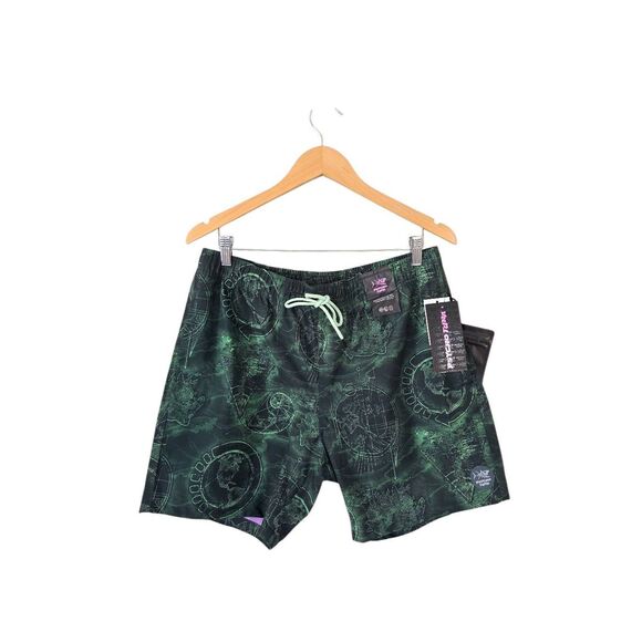 Psycho Tuna Bonded Stretch Swim Shorts Mens Size Large NEW - Picture 2 of 6